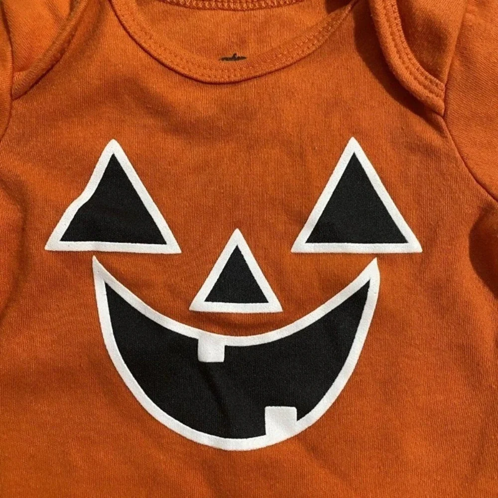 Halloween‎ Pumpkin One piece Size 3-6 Months